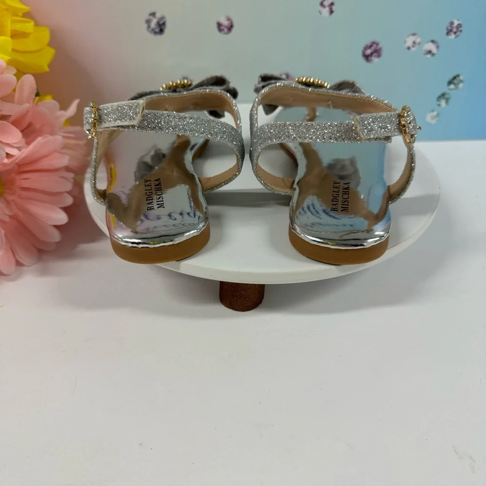 💎BM GIRLS GLITTER CRYSTAL SANDALS